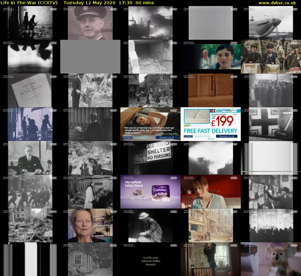 Life In The War (CCXTV) Tuesday 12 May 2020 17:30 - 18:30