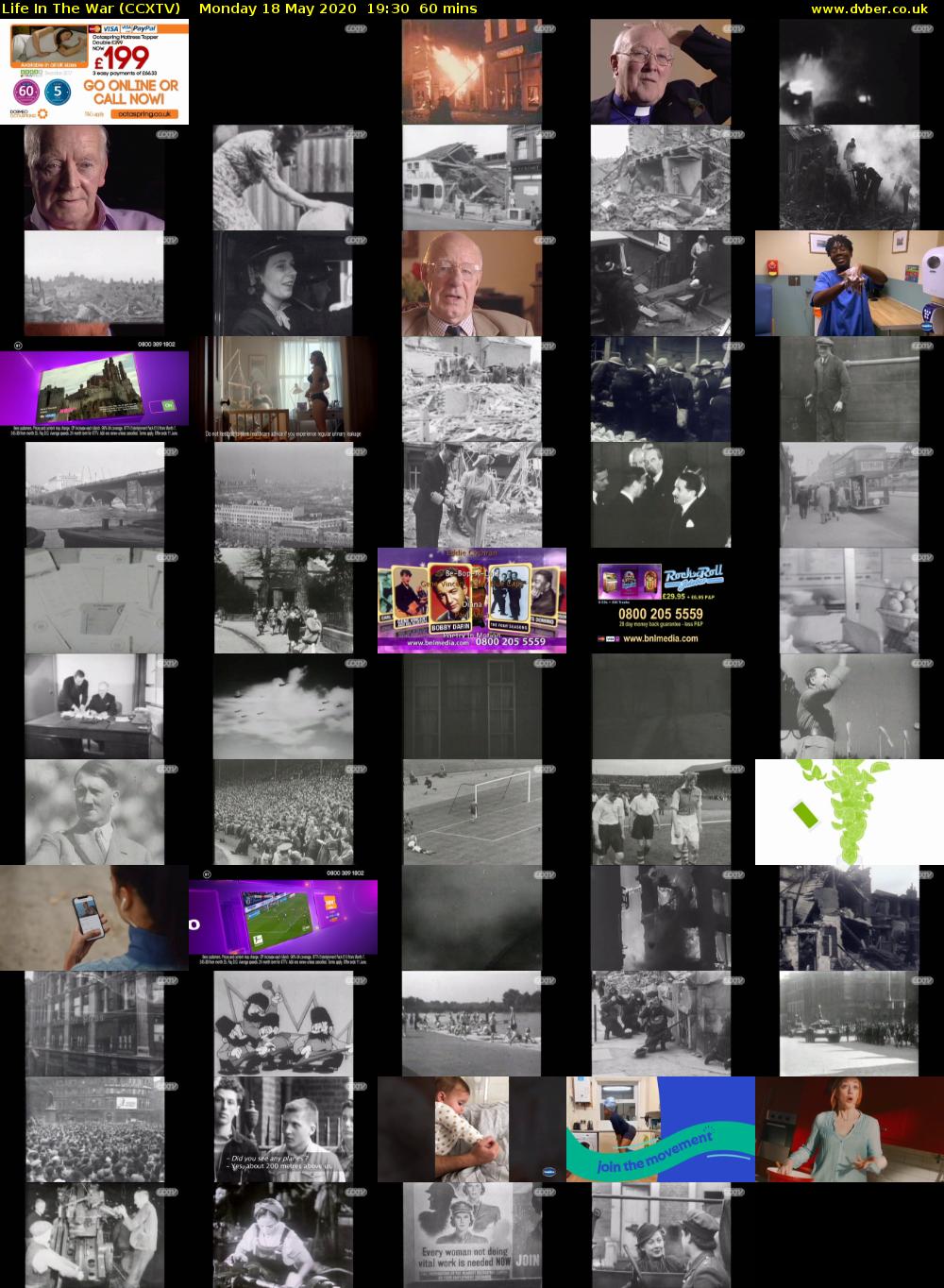 Life In The War (CCXTV) Monday 18 May 2020 19:30 - 20:30