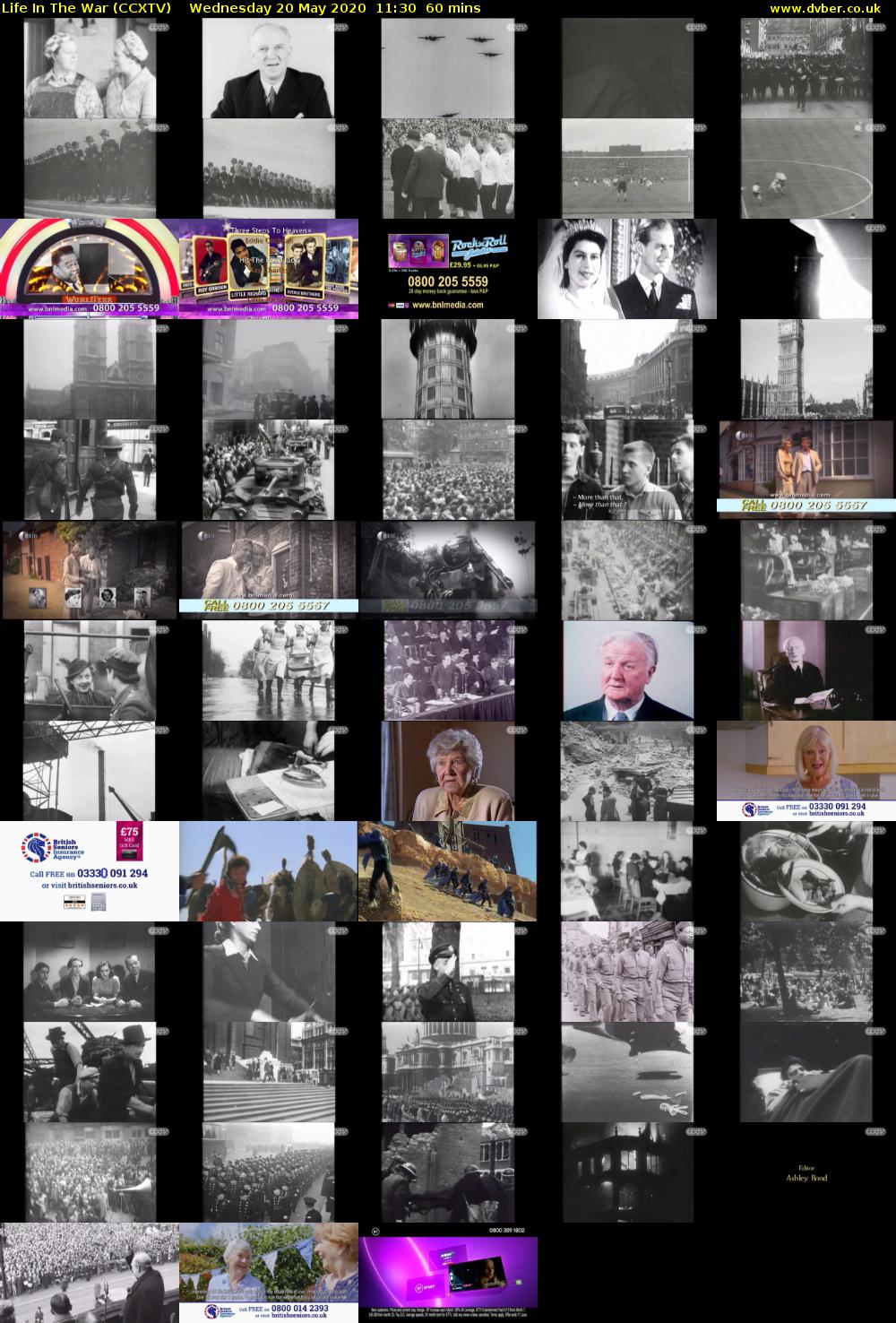 Life In The War (CCXTV) Wednesday 20 May 2020 11:30 - 12:30