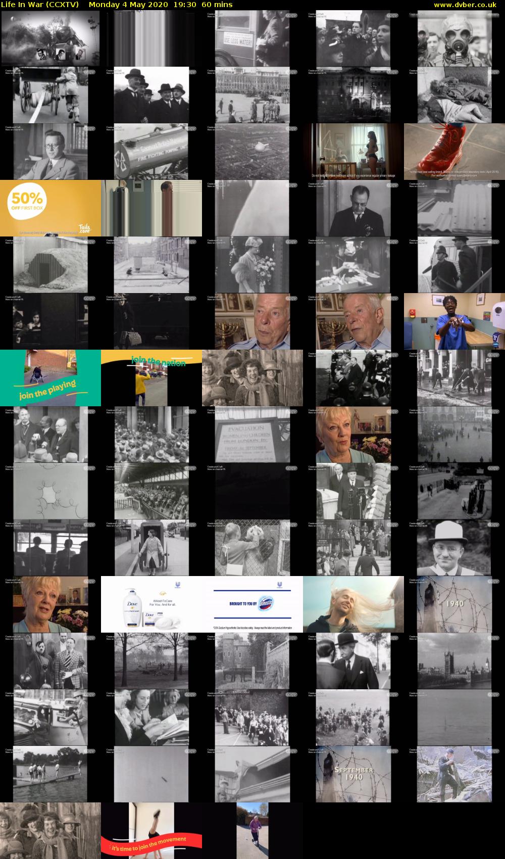 Life In War (CCXTV) Monday 4 May 2020 19:30 - 20:30