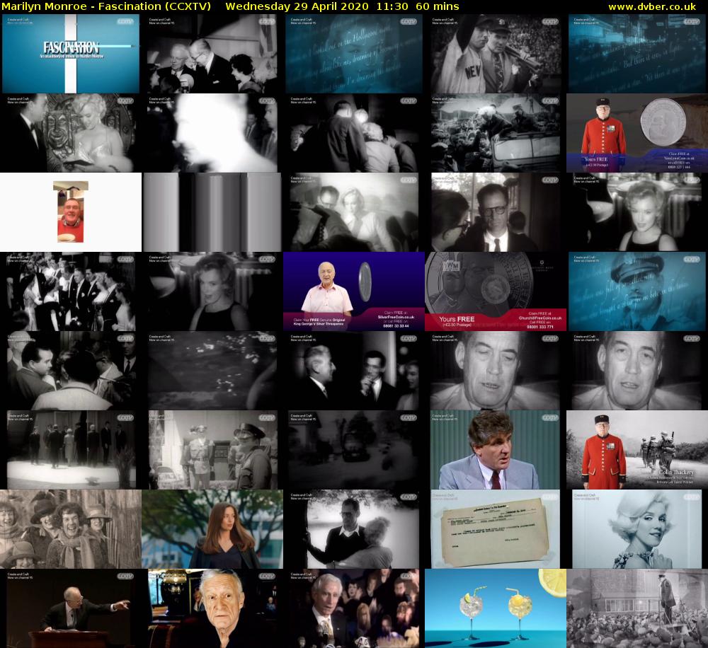 Marilyn Monroe - Fascination (CCXTV) Wednesday 29 April 2020 11:30 - 12:30