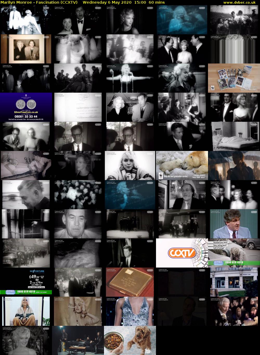 Marilyn Monroe - Fascination (CCXTV) Wednesday 6 May 2020 15:00 - 16:00
