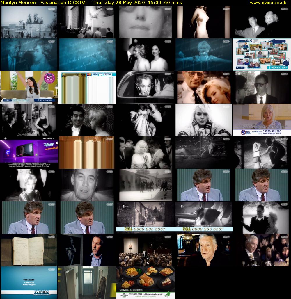 Marilyn Monroe - Fascination (CCXTV) Thursday 28 May 2020 15:00 - 16:00