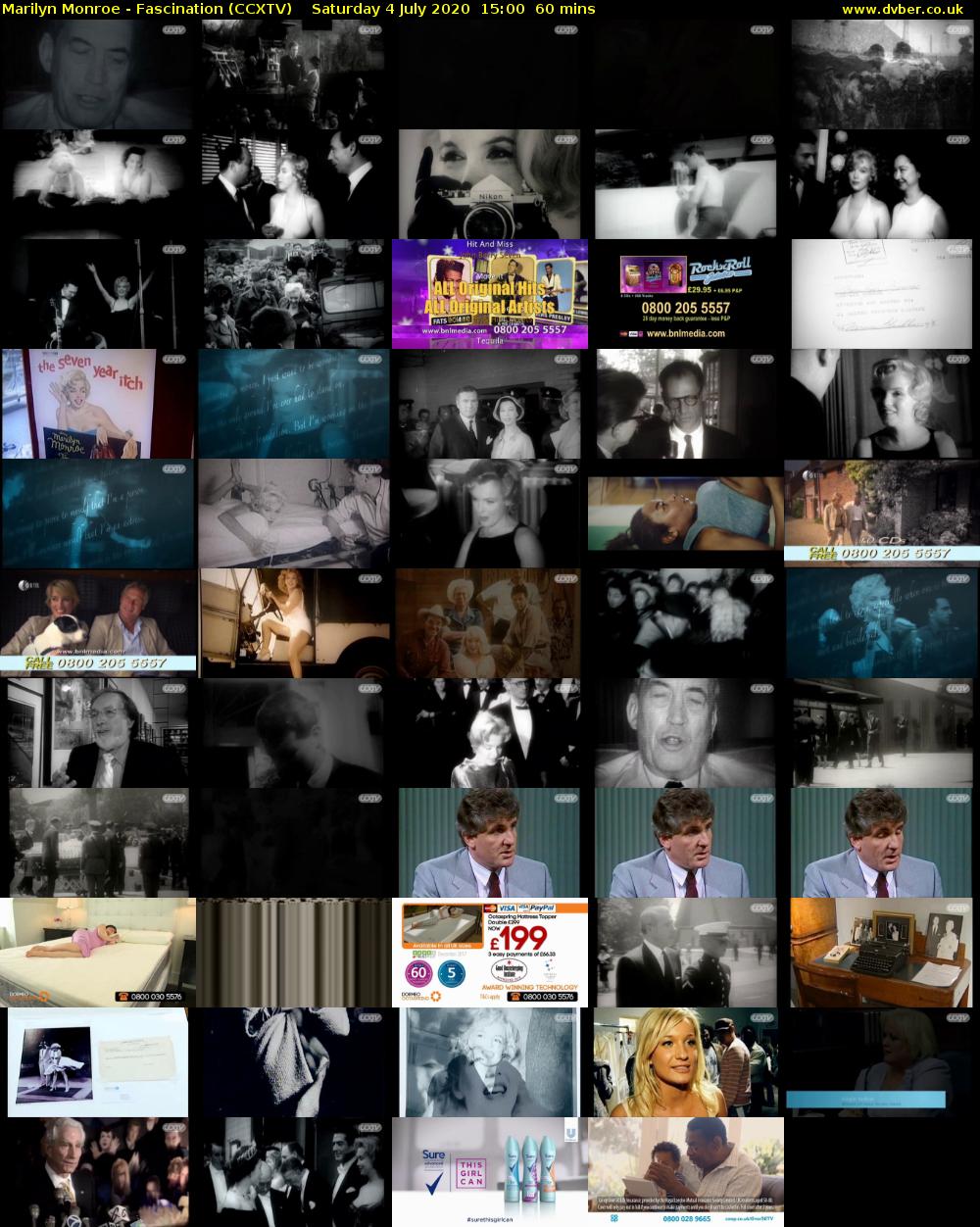 Marilyn Monroe - Fascination (CCXTV) Saturday 4 July 2020 15:00 - 16:00