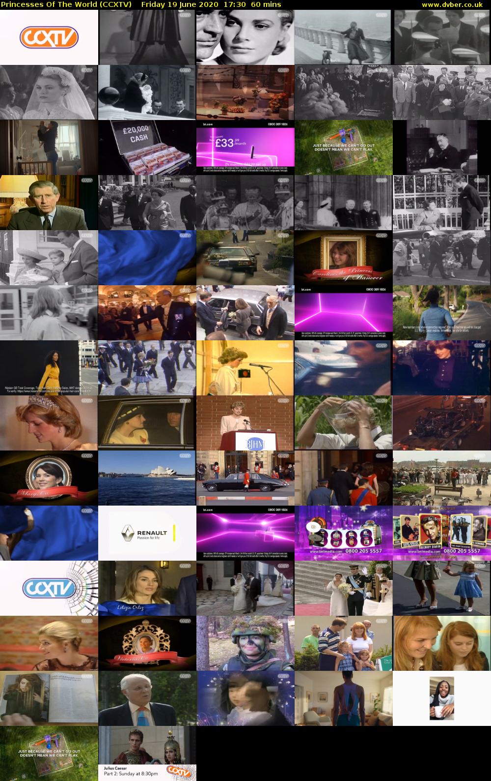 Princesses Of The World (CCXTV) Friday 19 June 2020 17:30 - 18:30