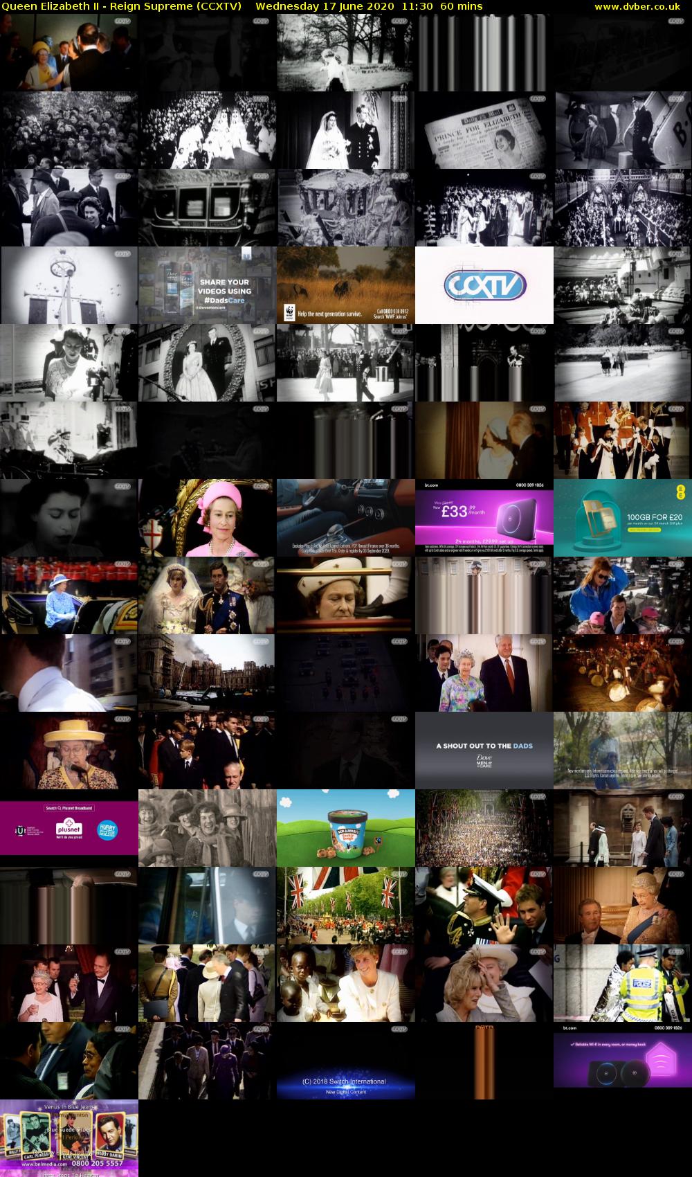 Queen Elizabeth II - Reign Supreme (CCXTV) Wednesday 17 June 2020 11:30 - 12:30