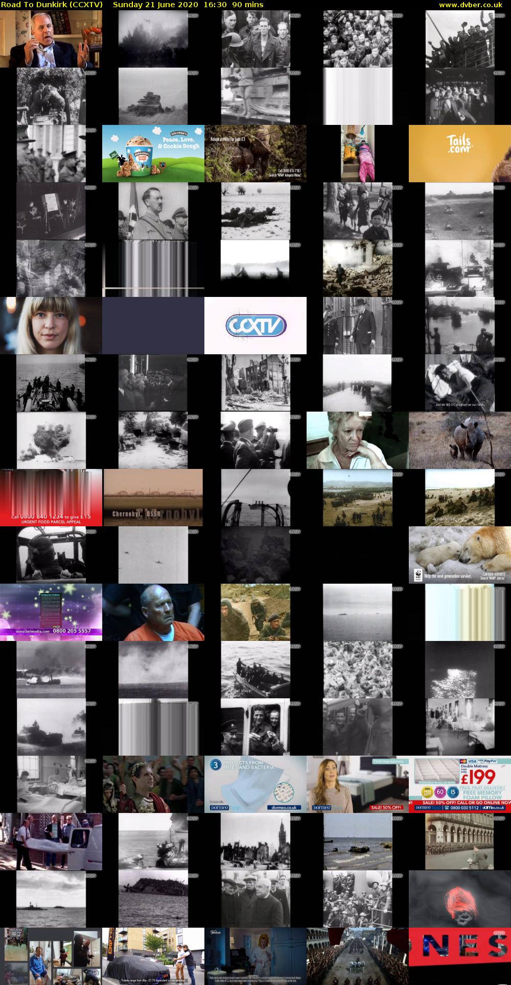 Road To Dunkirk (CCXTV) Sunday 21 June 2020 16:30 - 18:00