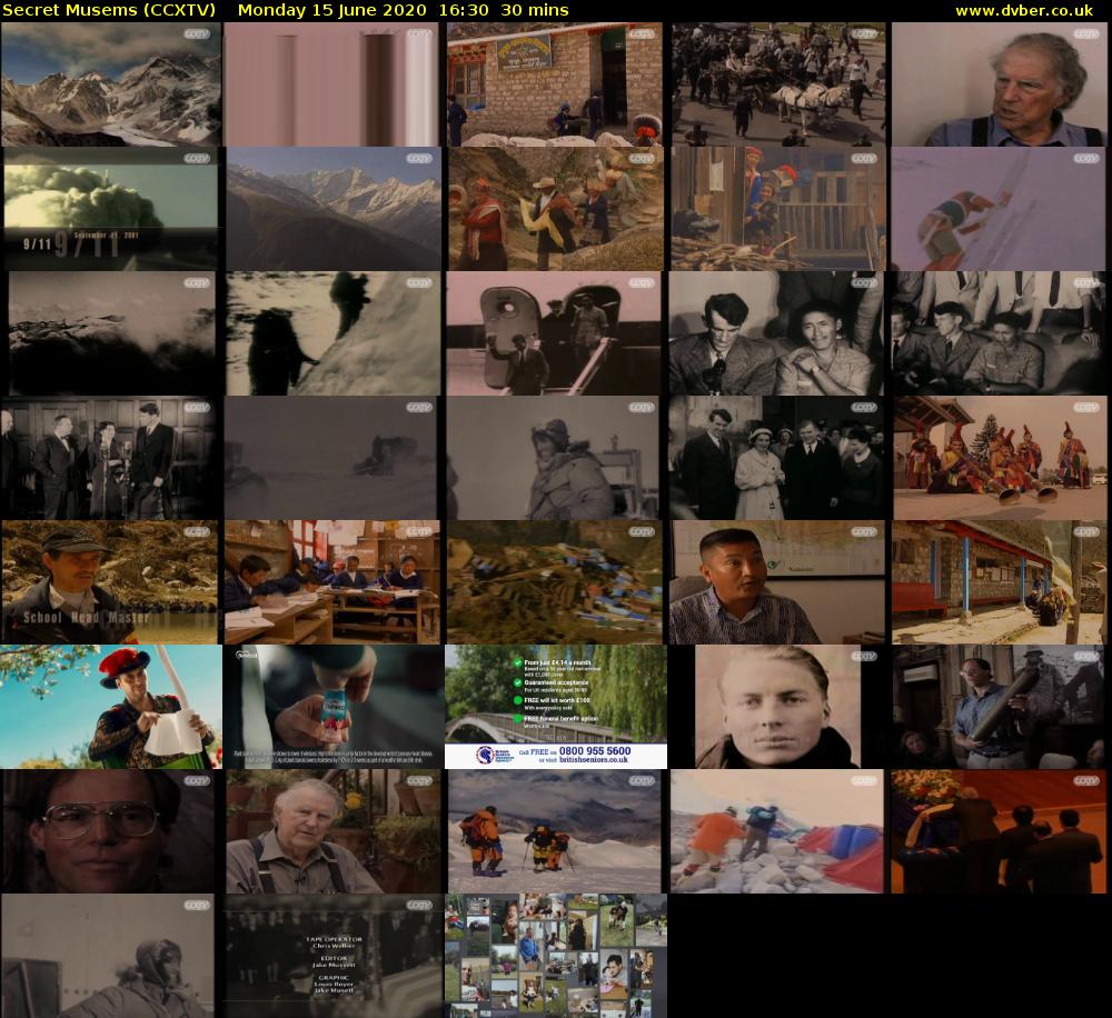 Secret Musems (CCXTV) Monday 15 June 2020 16:30 - 17:00