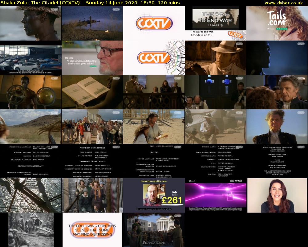 Shaka Zulu: The Citadel (CCXTV) Sunday 14 June 2020 18:30 - 20:30
