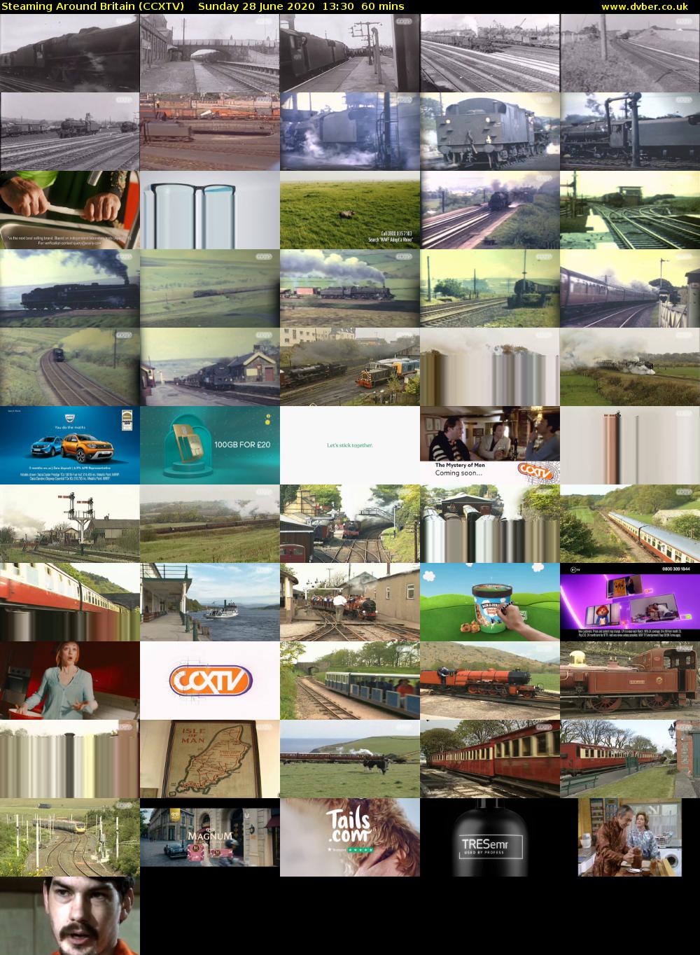 Steaming Around Britain (CCXTV) Sunday 28 June 2020 13:30 - 14:30