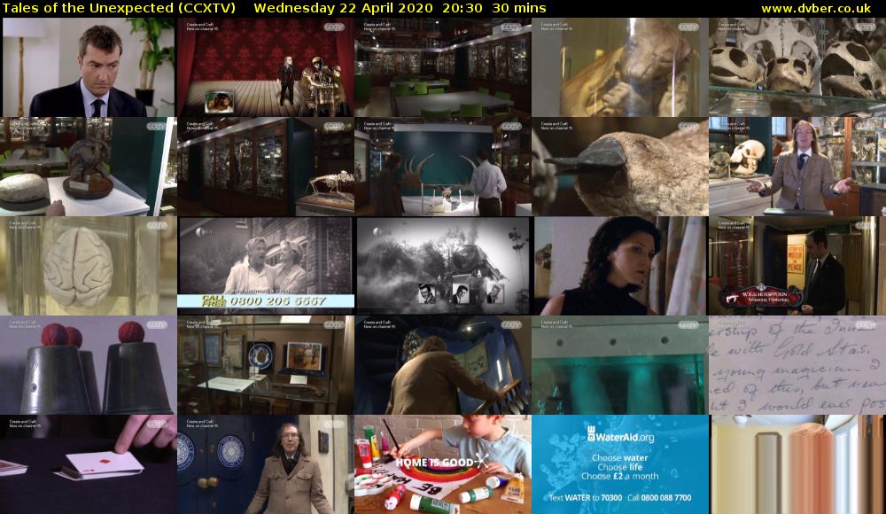 Tales of the Unexpected (CCXTV) Wednesday 22 April 2020 20:30 - 21:00