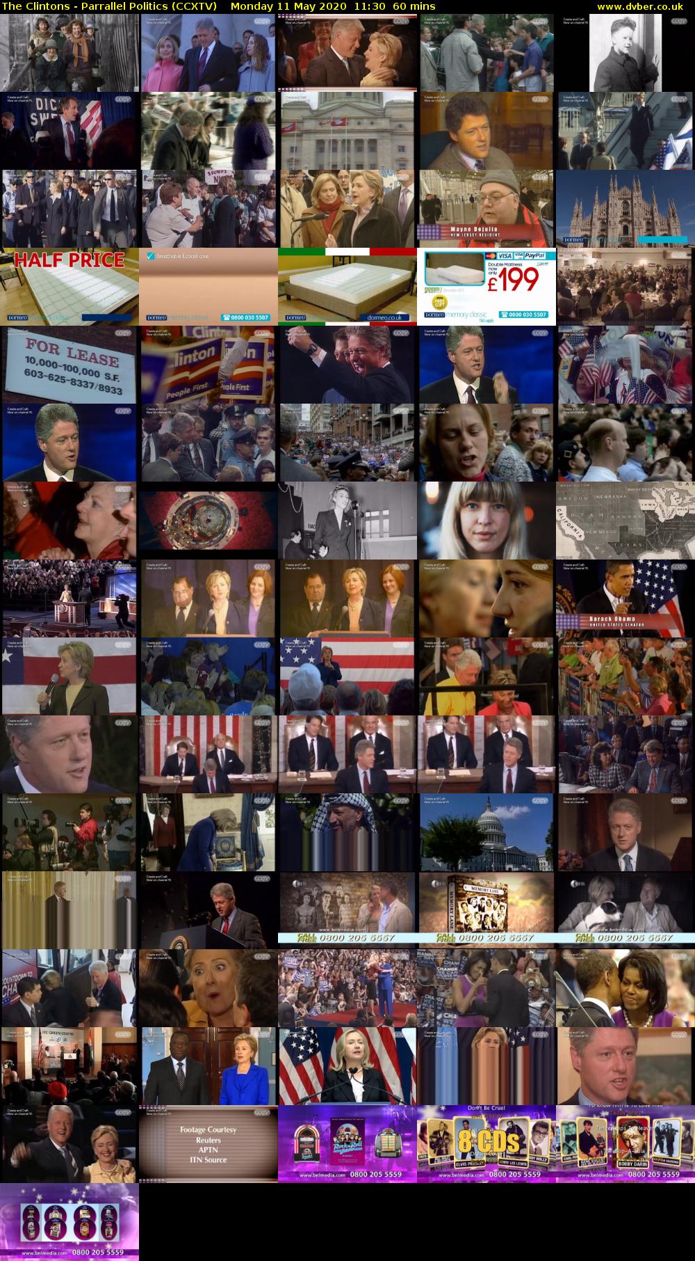 The Clintons - Parrallel Politics (CCXTV) Monday 11 May 2020 11:30 - 12:30