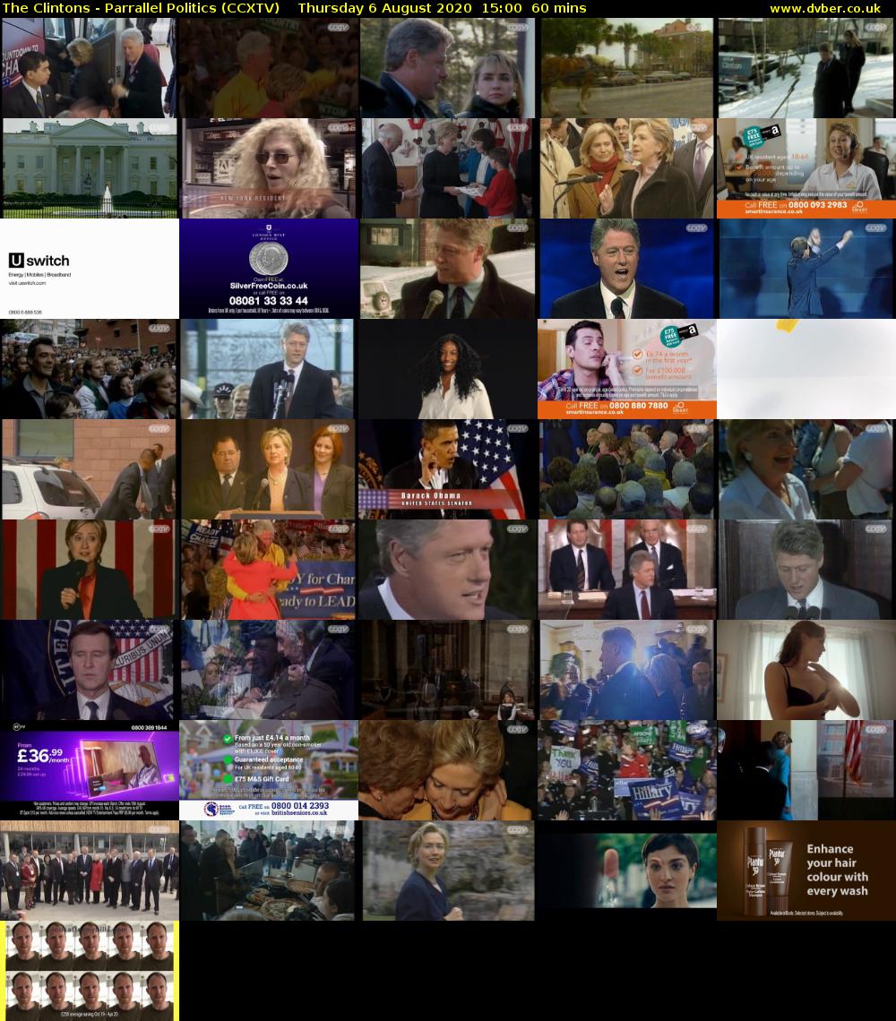 The Clintons - Parrallel Politics (CCXTV) Thursday 6 August 2020 15:00 - 16:00