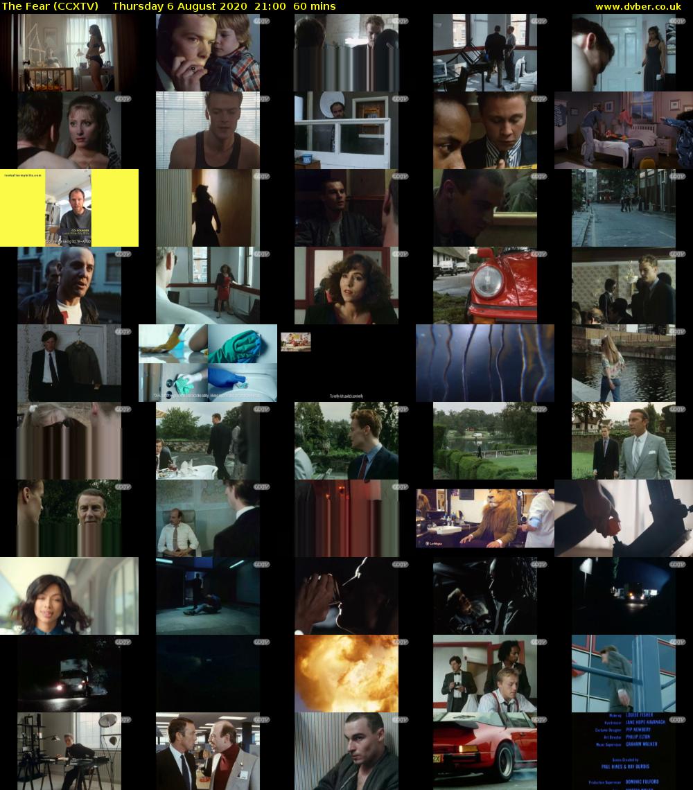 The Fear (CCXTV) Thursday 6 August 2020 21:00 - 22:00