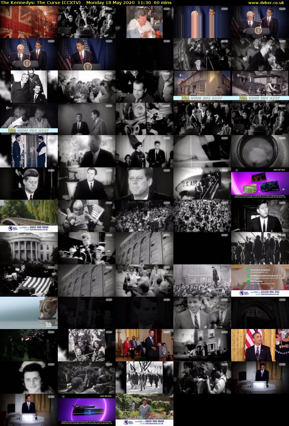 The Kennedys: The Curse (CCXTV) Monday 18 May 2020 11:30 - 12:30
