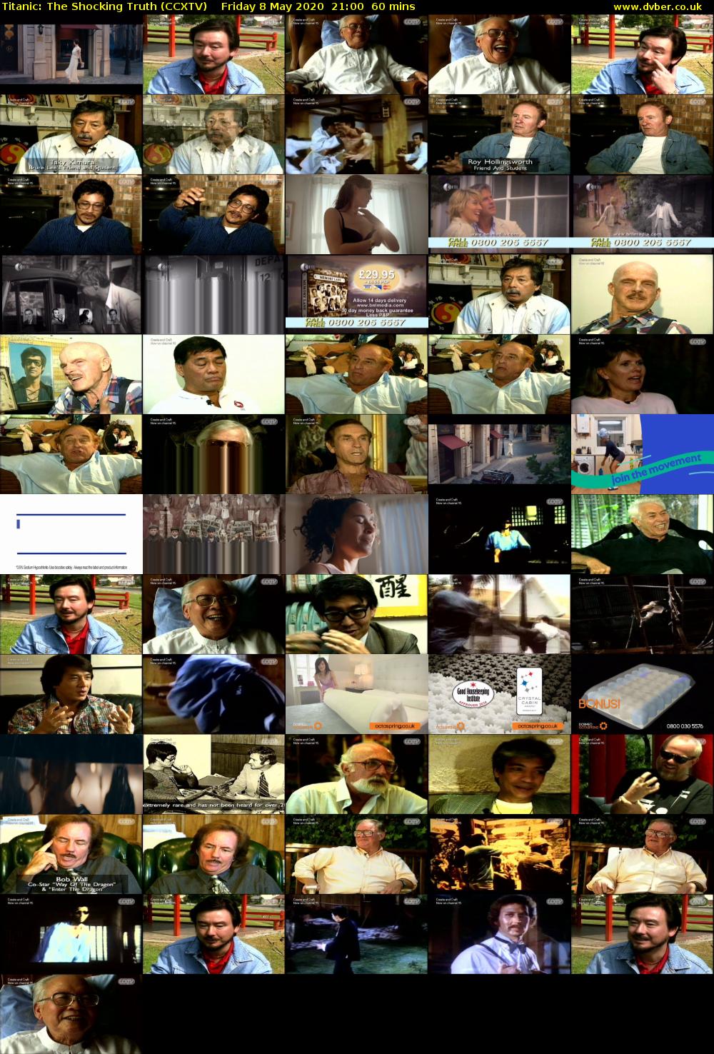 Titanic: The Shocking Truth (CCXTV) Friday 8 May 2020 21:00 - 22:00