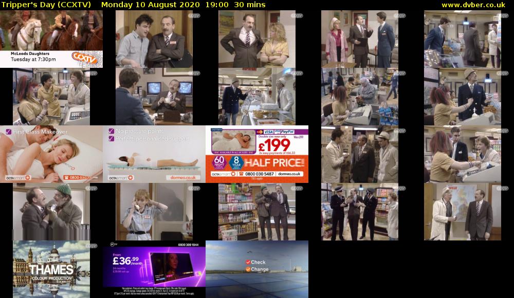 Tripper's Day (CCXTV) Monday 10 August 2020 19:00 - 19:30