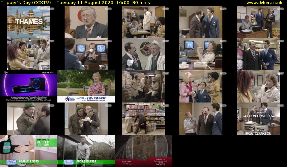 Tripper's Day (CCXTV) Tuesday 11 August 2020 16:00 - 16:30