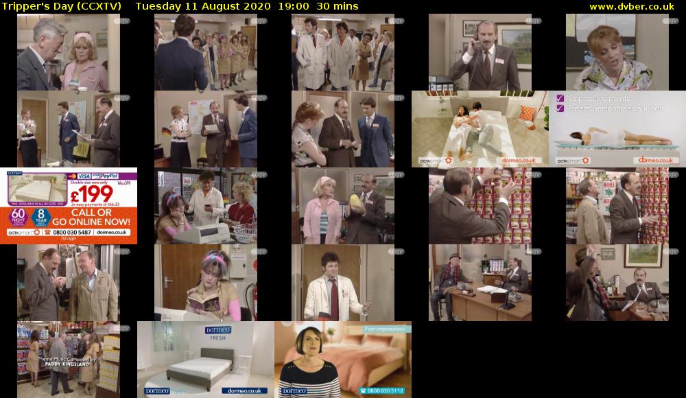 Tripper's Day (CCXTV) Tuesday 11 August 2020 19:00 - 19:30