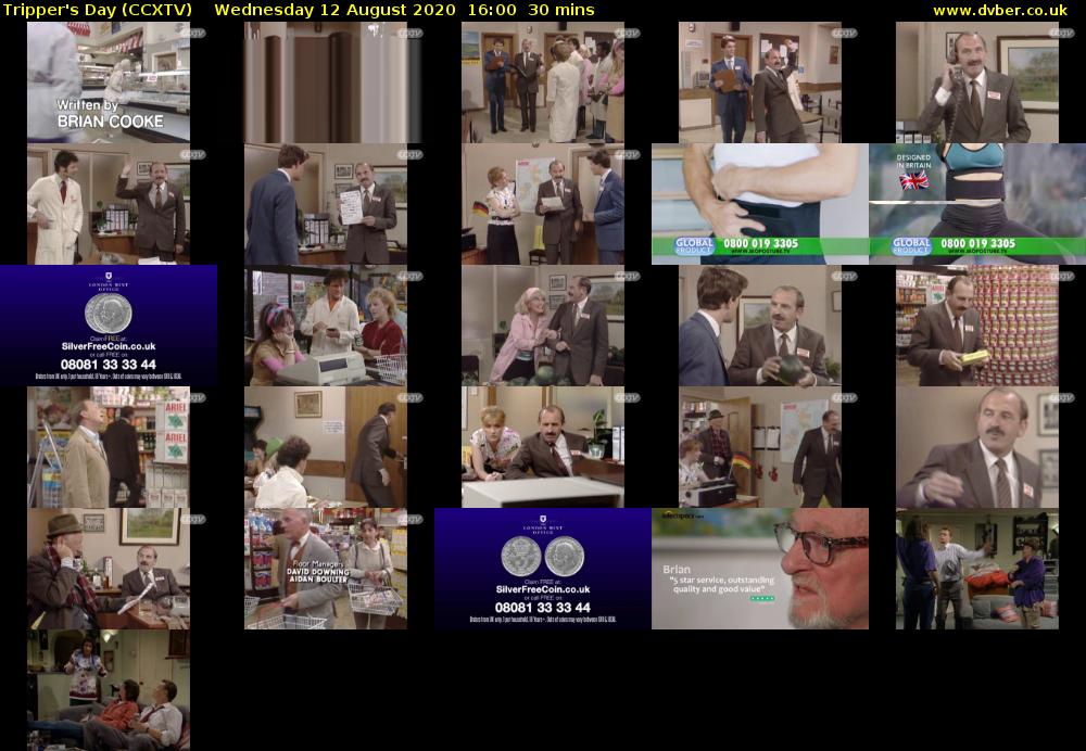 Tripper's Day (CCXTV) Wednesday 12 August 2020 16:00 - 16:30