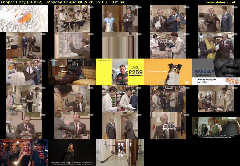 Tripper's Day (CCXTV) Monday 17 August 2020 19:00 - 19:30