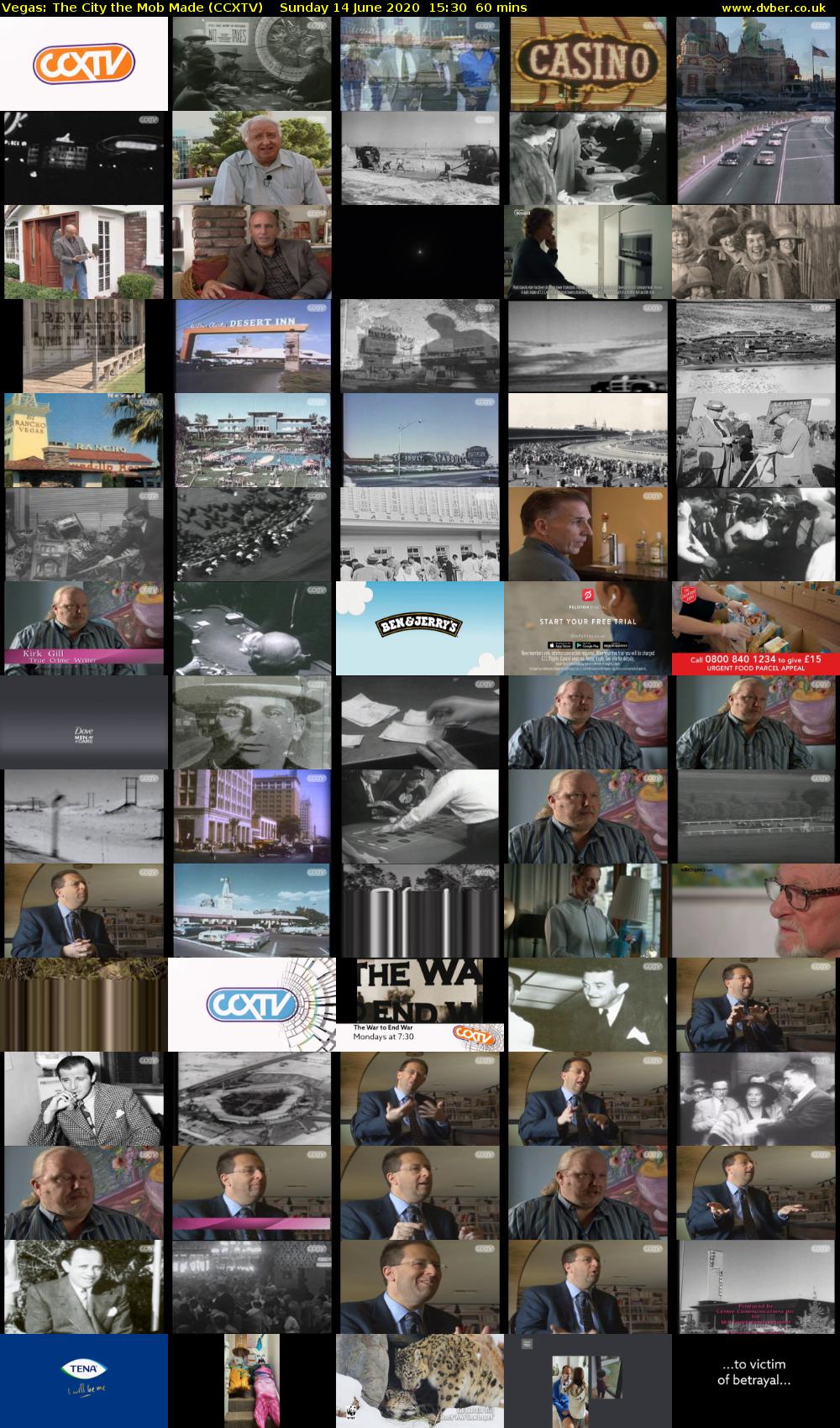 Vegas: The City the Mob Made (CCXTV) Sunday 14 June 2020 15:30 - 16:30