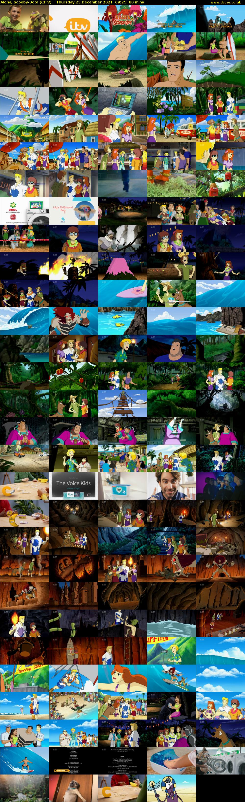 Aloha, Scooby-Doo! (CITV) Thursday 23 December 2021 09:25 - 10:45