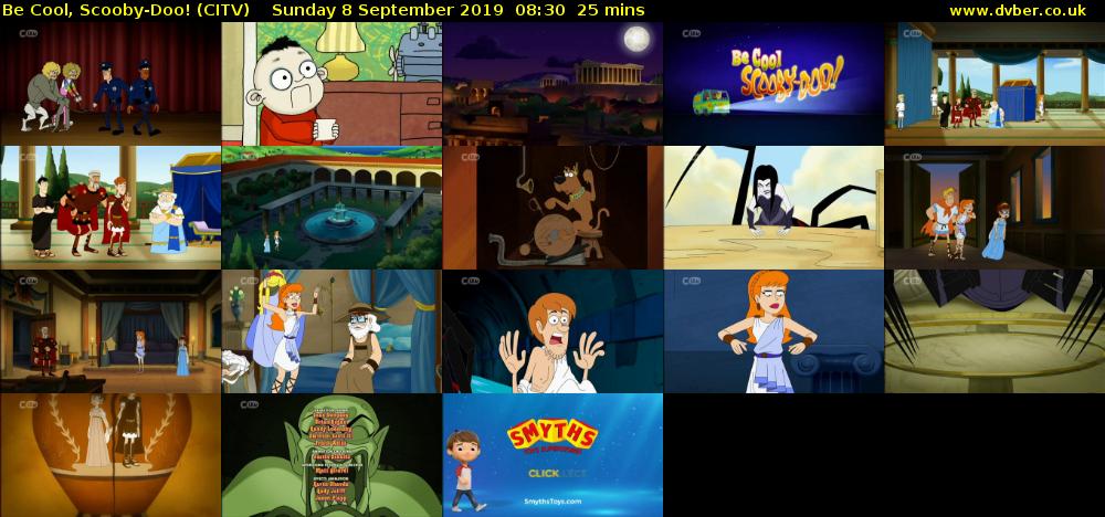 Be Cool, Scooby-Doo! (CITV) Sunday 8 September 2019 08:30 - 08:55
