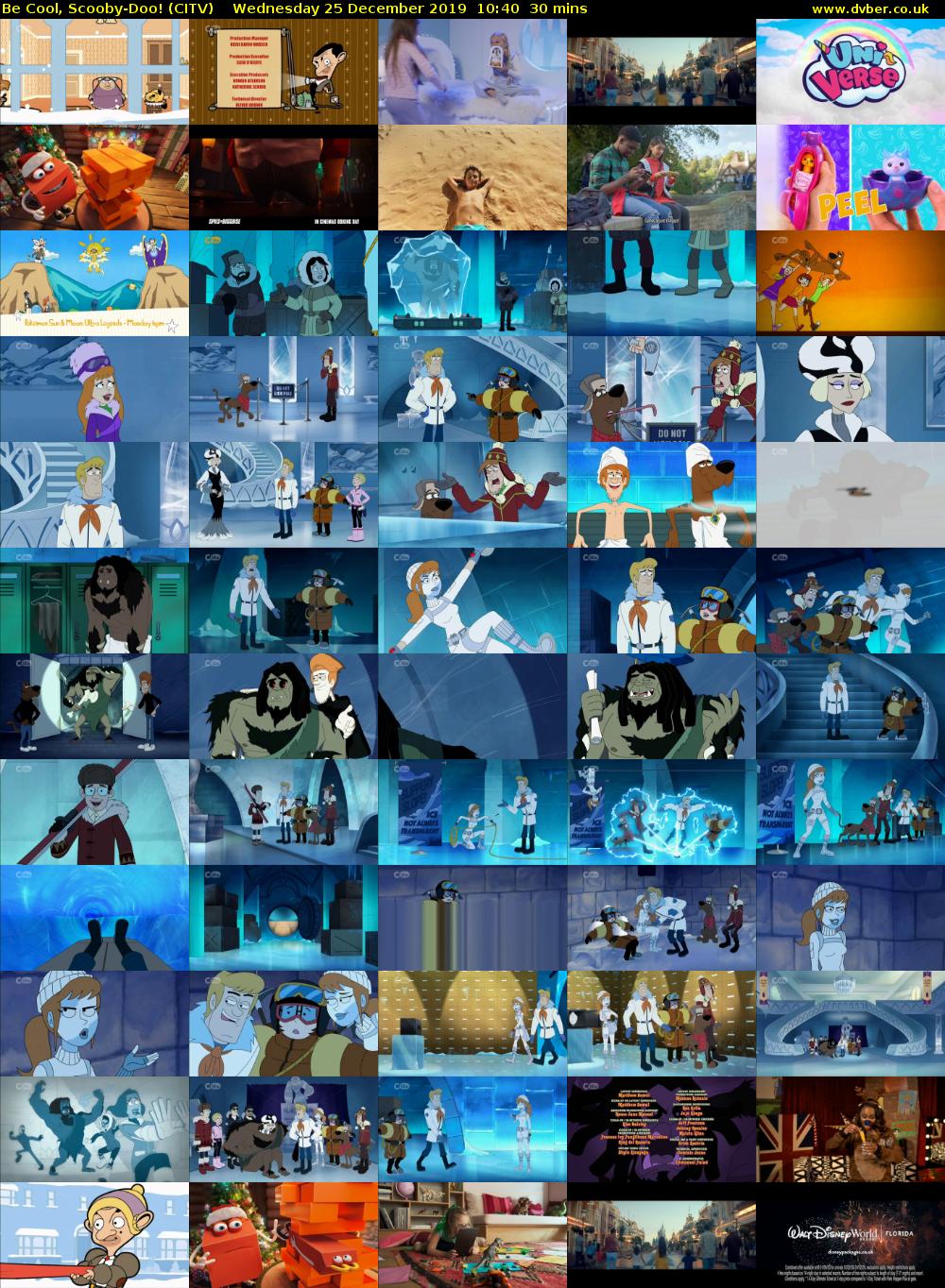 Be Cool, Scooby-Doo! (CITV) Wednesday 25 December 2019 10:40 - 11:10