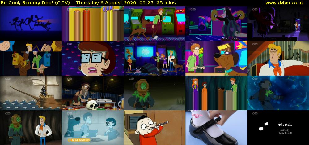 Be Cool, Scooby-Doo! (CITV) Thursday 6 August 2020 09:25 - 09:50