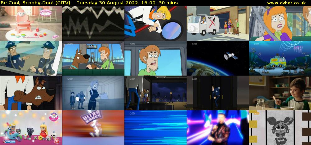 Be Cool, Scooby-Doo! (CITV) Tuesday 30 August 2022 16:00 - 16:30