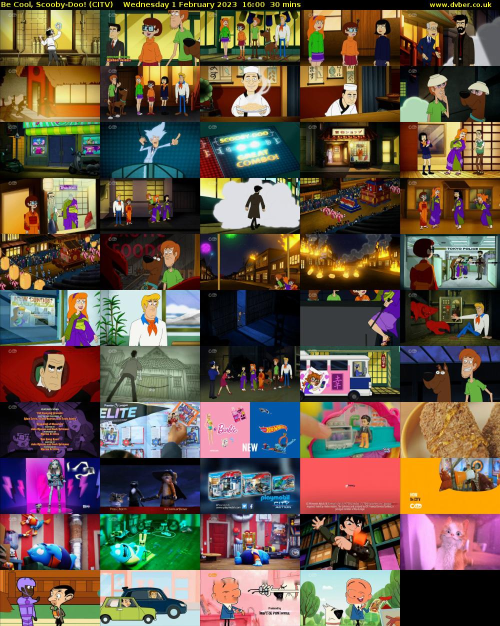 Be Cool, Scooby-Doo! (CITV) Wednesday 1 February 2023 16:00 - 16:30
