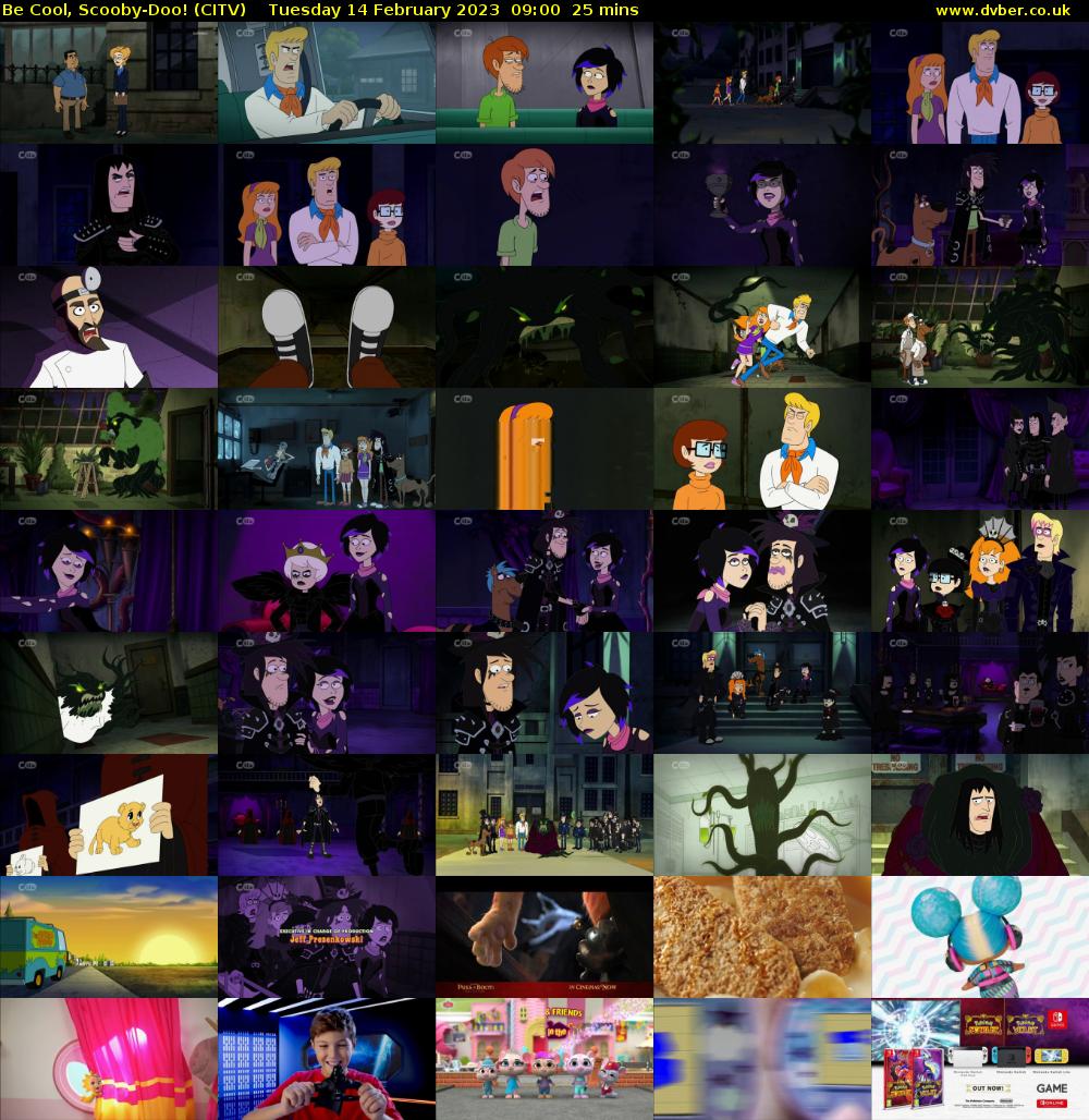 Be Cool, Scooby-Doo! (CITV) Tuesday 14 February 2023 09:00 - 09:25