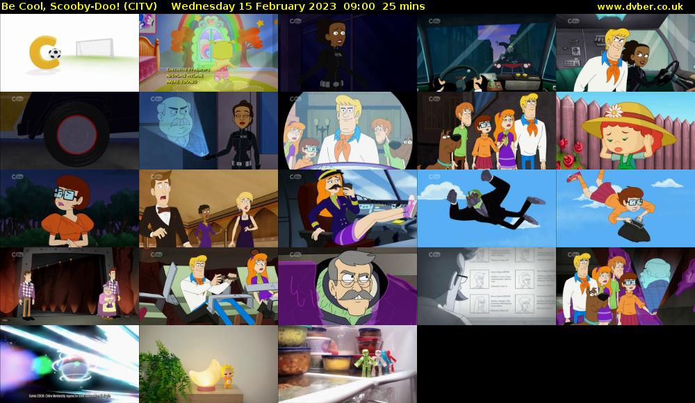 Be Cool, Scooby-Doo! (CITV) Wednesday 15 February 2023 09:00 - 09:25