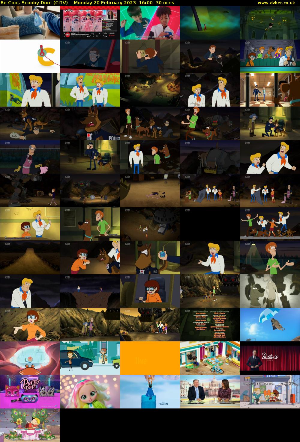 Be Cool, Scooby-Doo! (CITV) Monday 20 February 2023 16:00 - 16:30