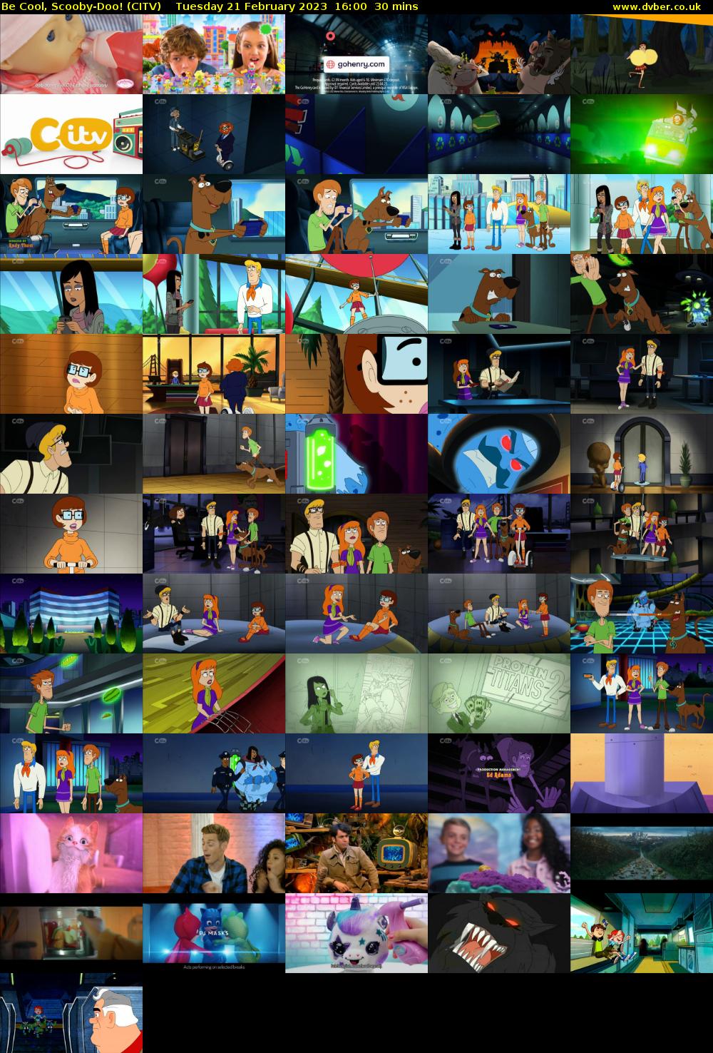 Be Cool, Scooby-Doo! (CITV) Tuesday 21 February 2023 16:00 - 16:30