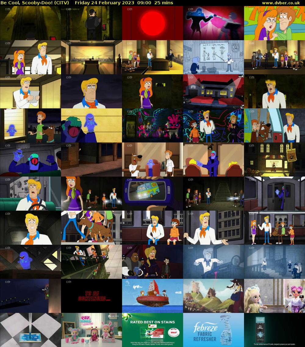 Be Cool, Scooby-Doo! (CITV) Friday 24 February 2023 09:00 - 09:25