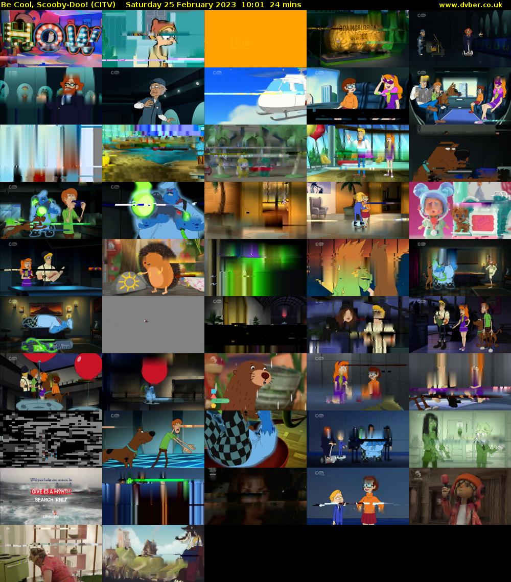 Be Cool, Scooby-Doo! (CITV) Saturday 25 February 2023 10:01 - 10:25