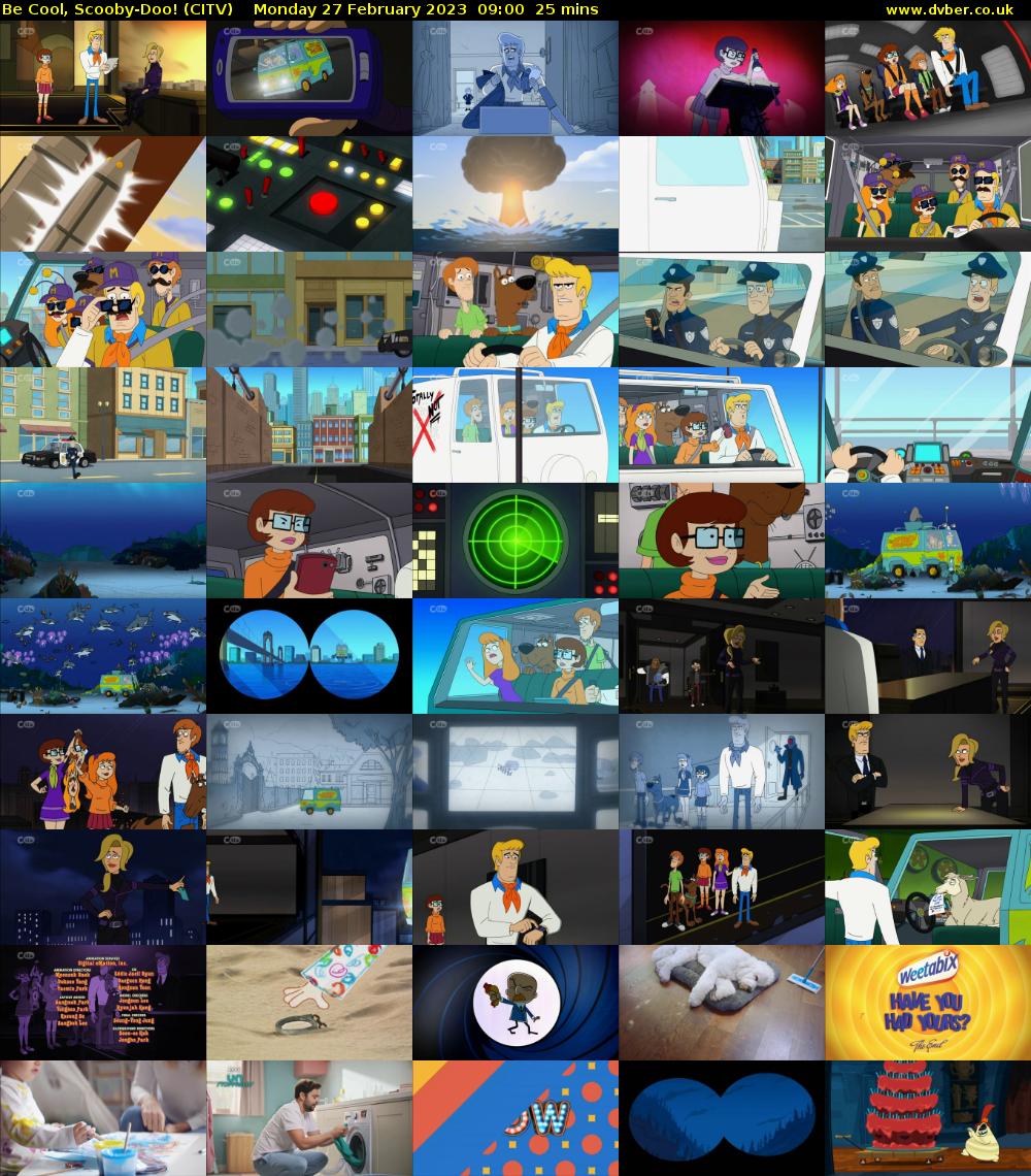 Be Cool, Scooby-Doo! (CITV) Monday 27 February 2023 09:00 - 09:25