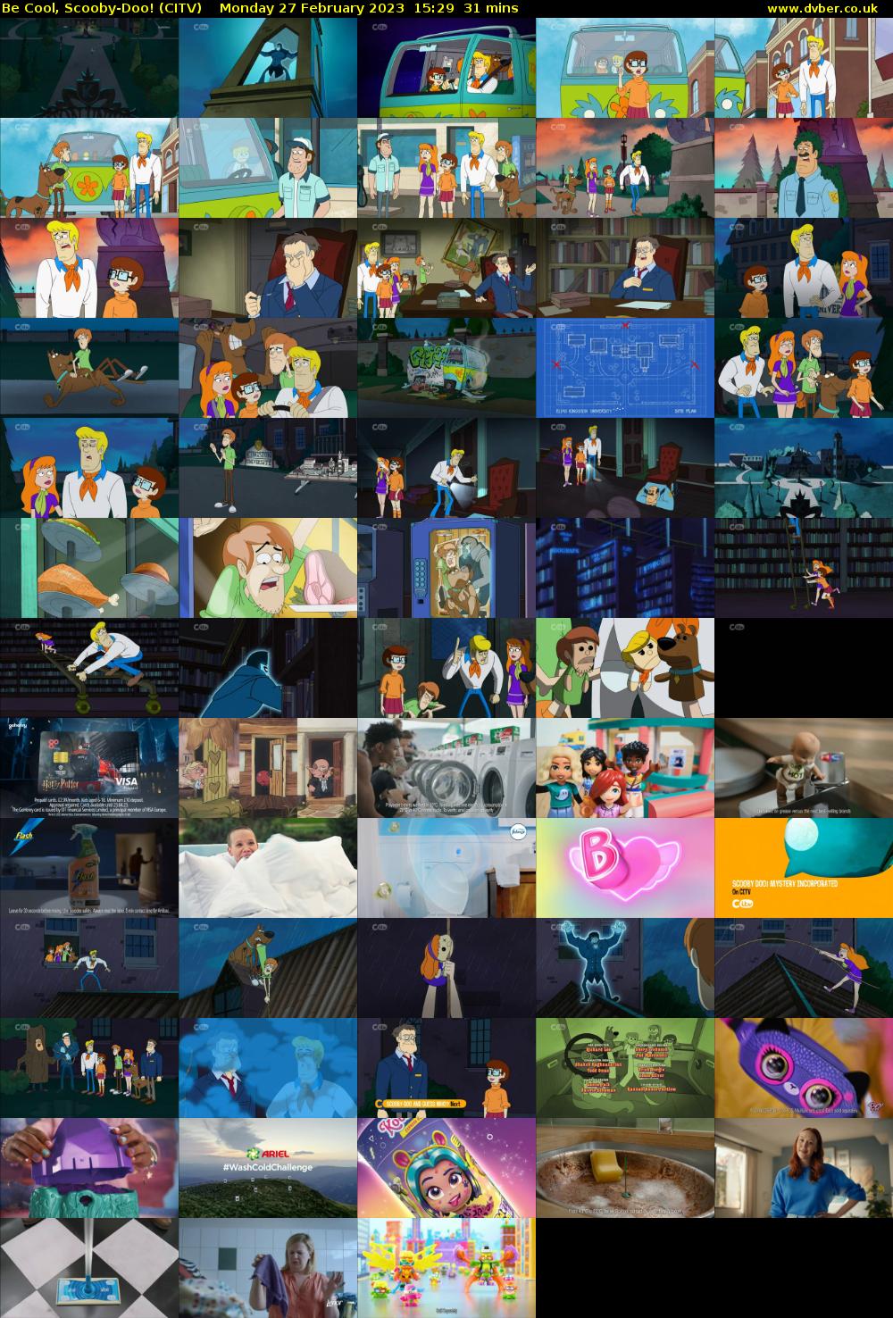 Be Cool, Scooby-Doo! (CITV) Monday 27 February 2023 15:29 - 16:00