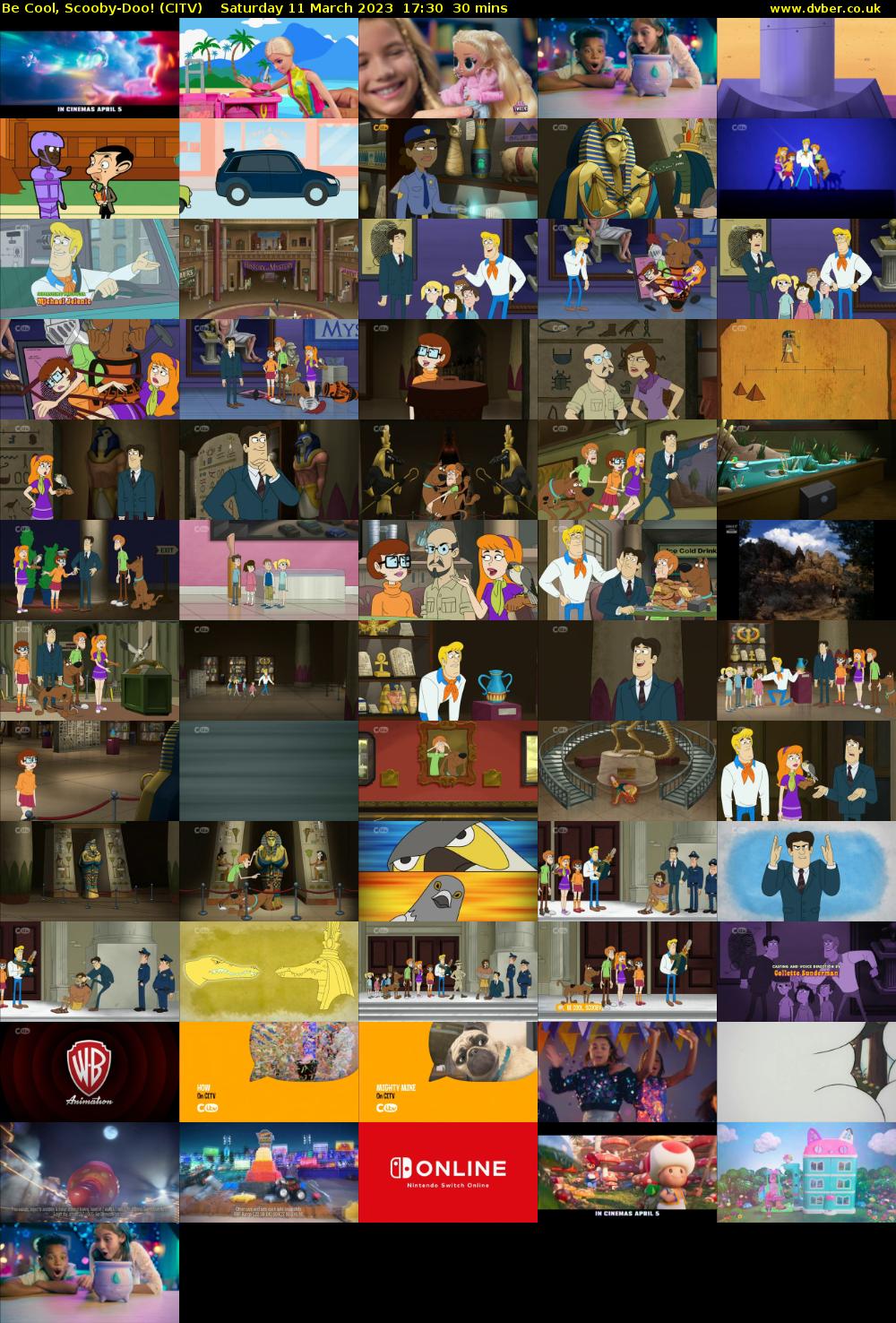 Be Cool, Scooby-Doo! (CITV) Saturday 11 March 2023 17:30 - 18:00