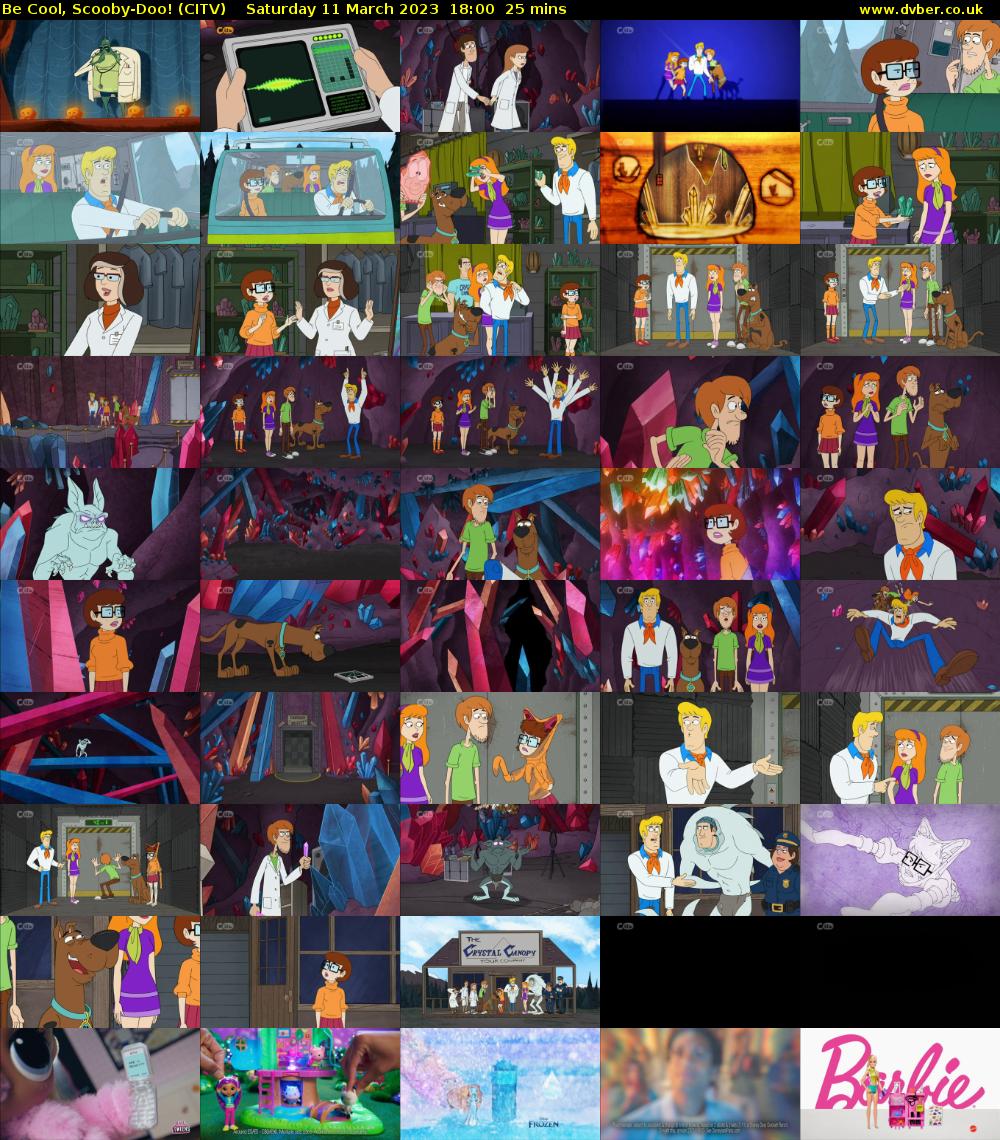 Be Cool, Scooby-Doo! (CITV) Saturday 11 March 2023 18:00 - 18:25