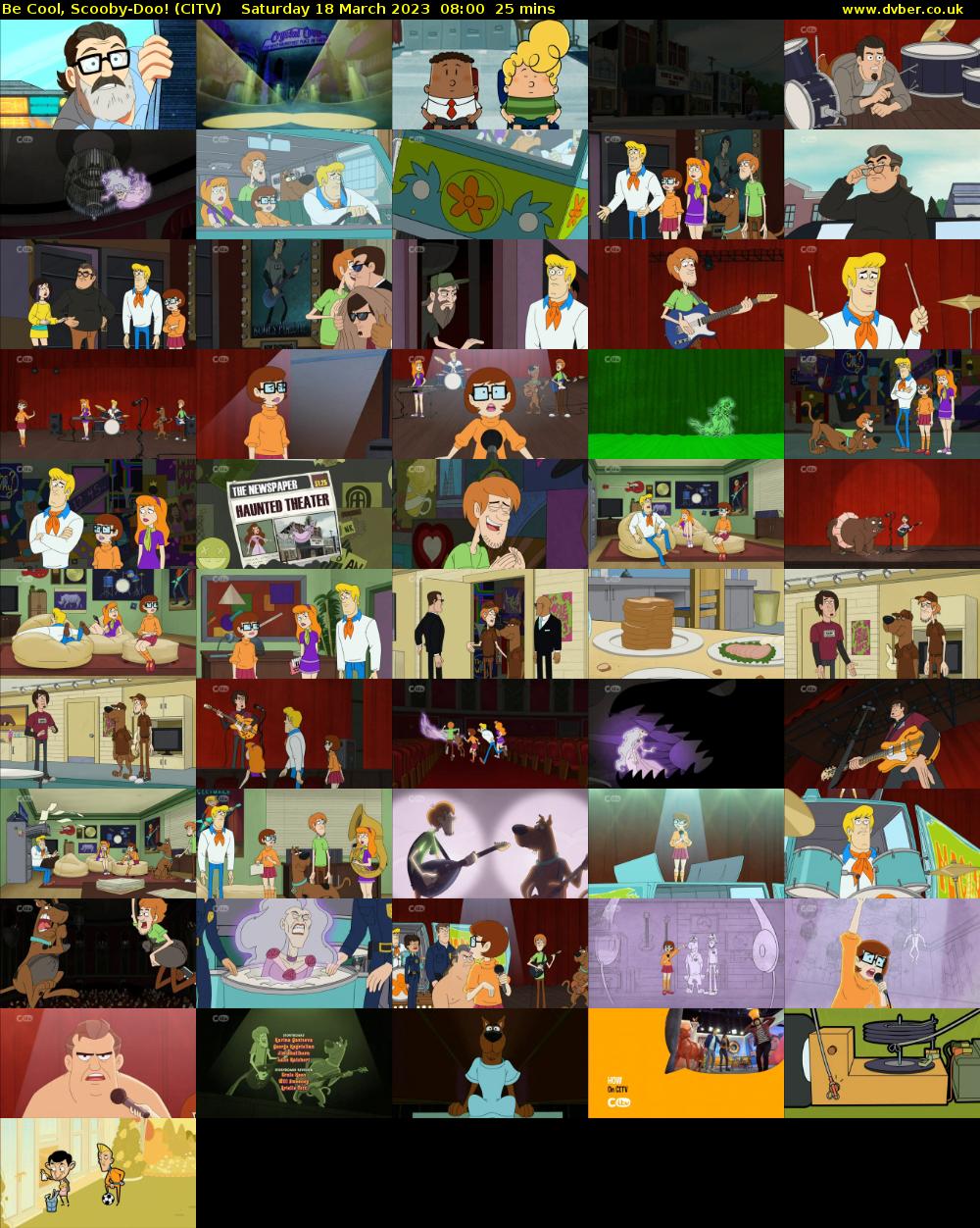 Be Cool, Scooby-Doo! (CITV) Saturday 18 March 2023 08:00 - 08:25