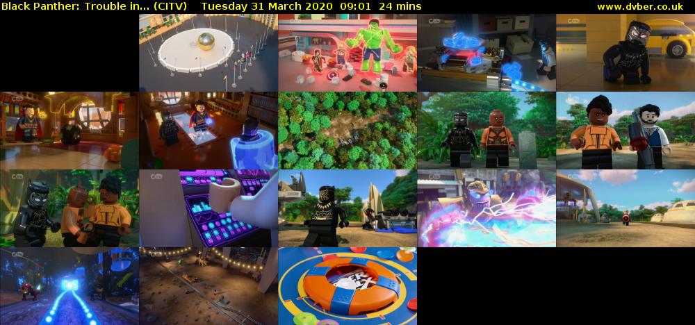 Black Panther: Trouble in... (CITV) Tuesday 31 March 2020 09:01 - 09:25