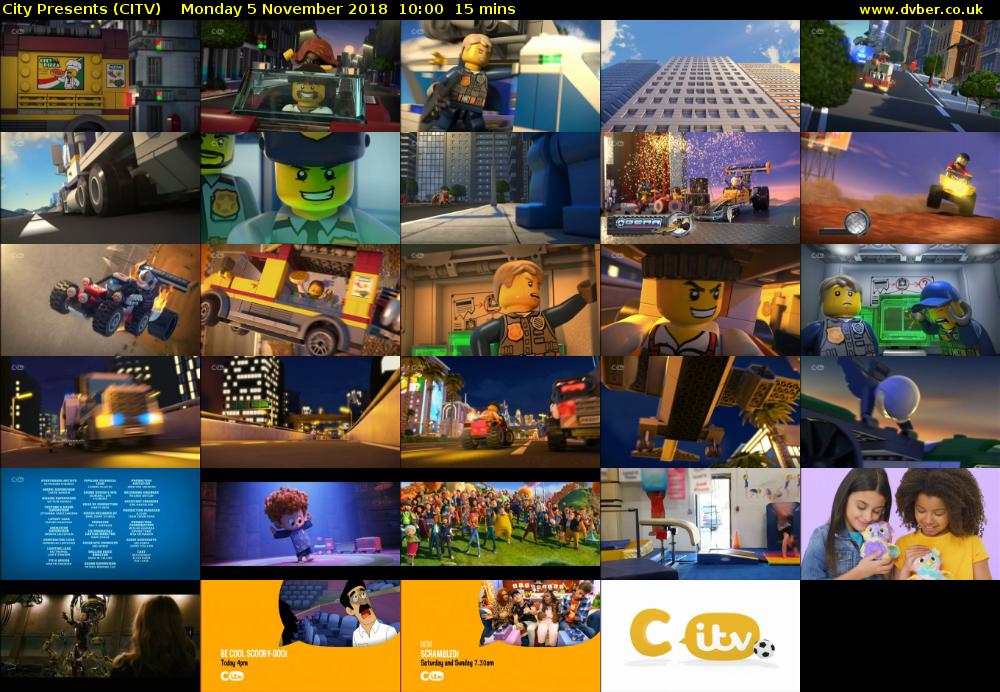City Presents (CITV) Monday 5 November 2018 10:00 - 10:15