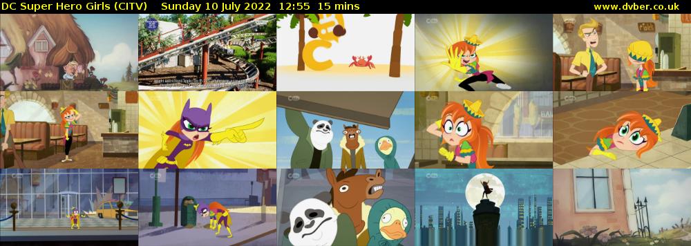 DC Super Hero Girls (CITV) Sunday 10 July 2022 12:55 - 13:10