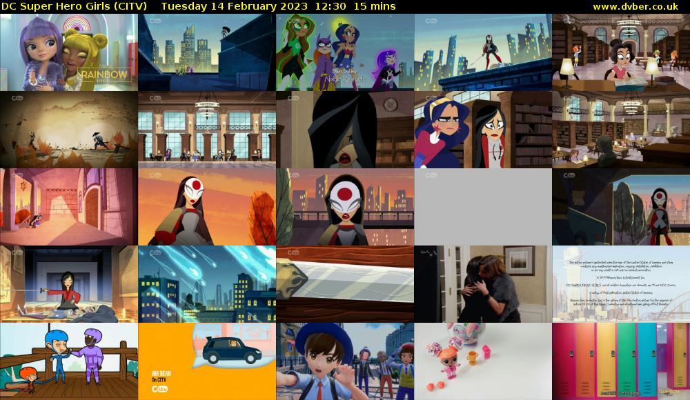DC Super Hero Girls (CITV) Tuesday 14 February 2023 12:30 - 12:45