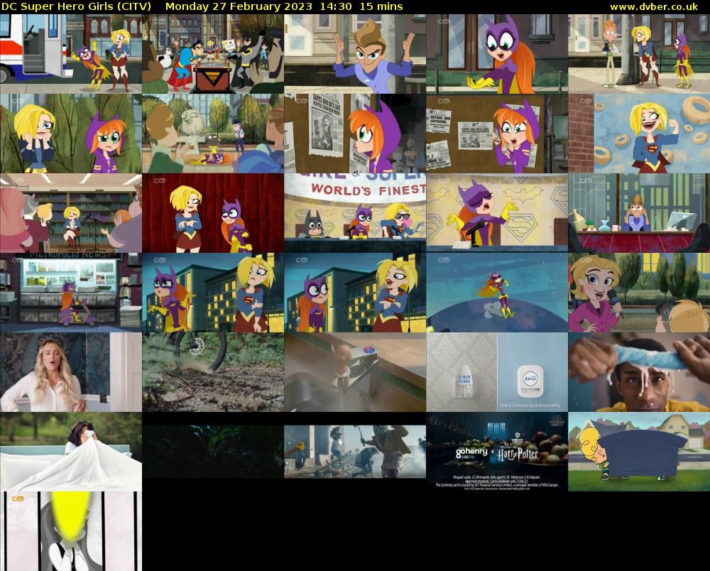 DC Super Hero Girls (CITV) Monday 27 February 2023 14:30 - 14:45