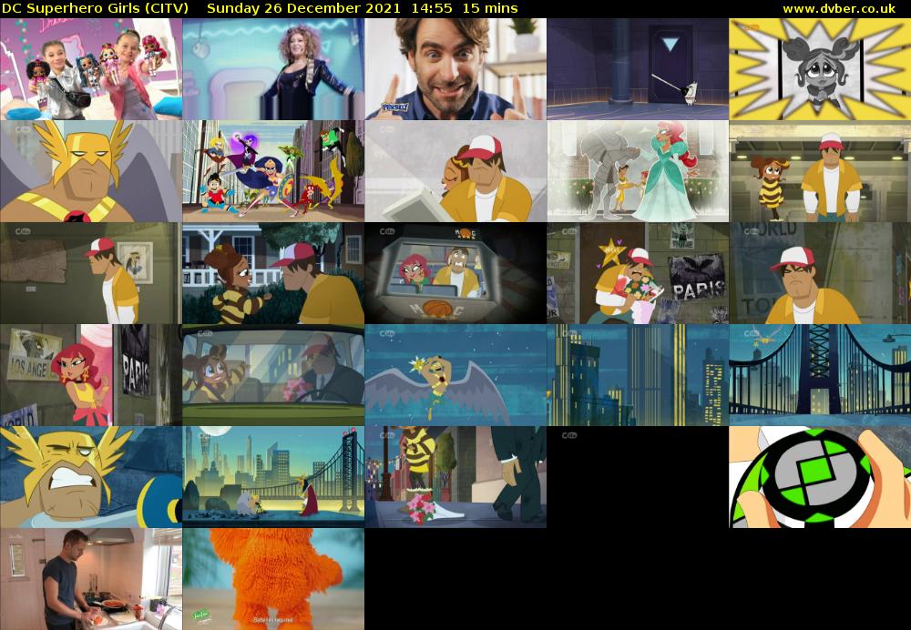 DC Superhero Girls (CITV) Sunday 26 December 2021 14:55 - 15:10