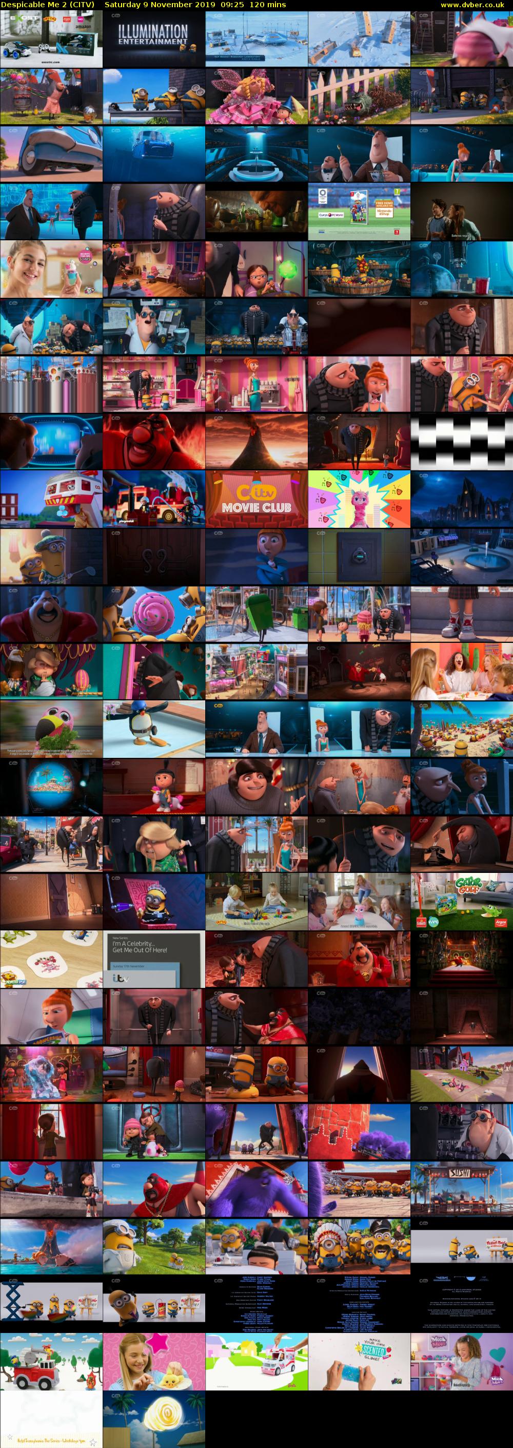 Despicable Me 2 (CITV) Saturday 9 November 2019 09:25 - 11:25